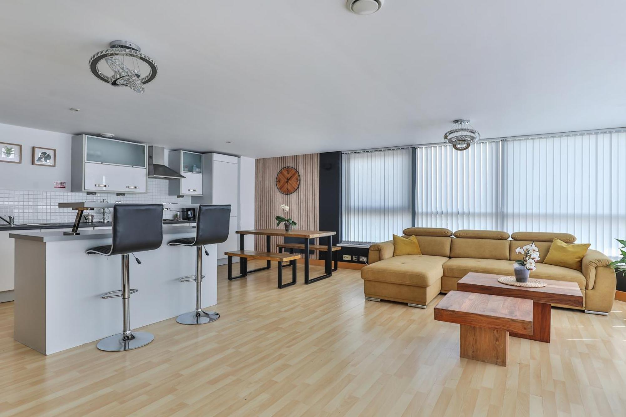 Large Central Penthouse In Leeds Leeds  Buitenkant foto
