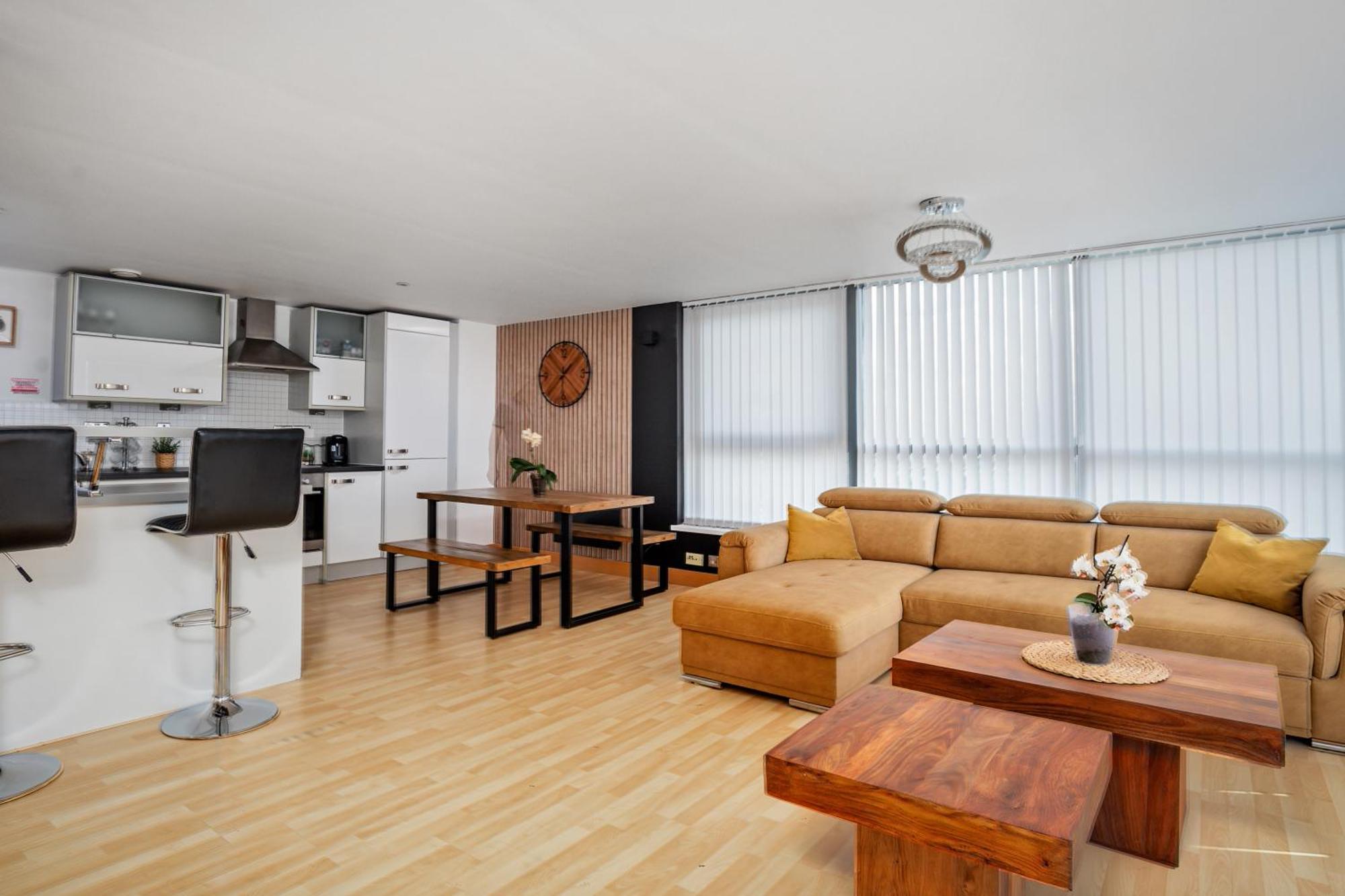 Large Central Penthouse In Leeds Leeds  Buitenkant foto