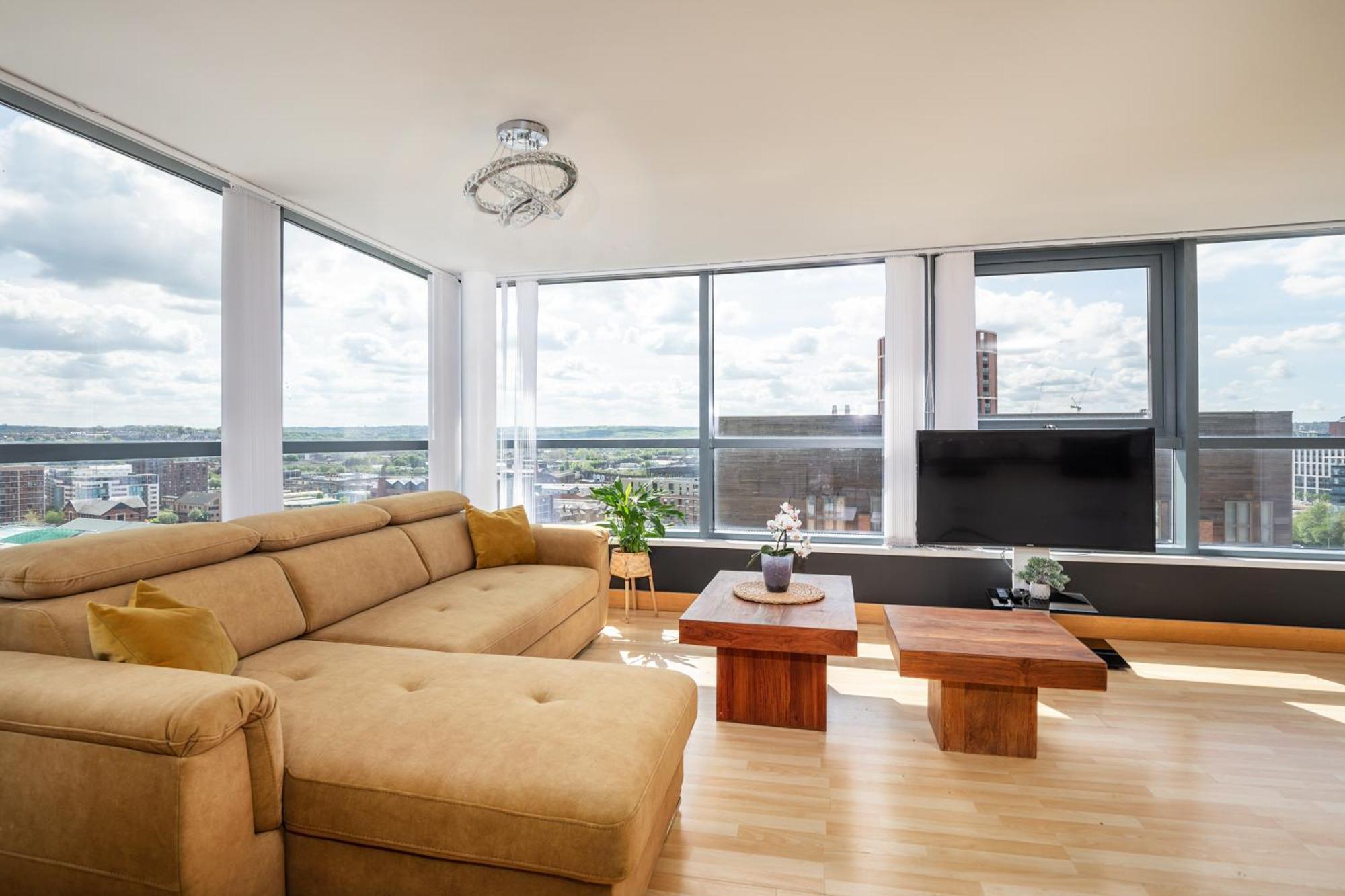 Large Central Penthouse In Leeds Leeds  Buitenkant foto