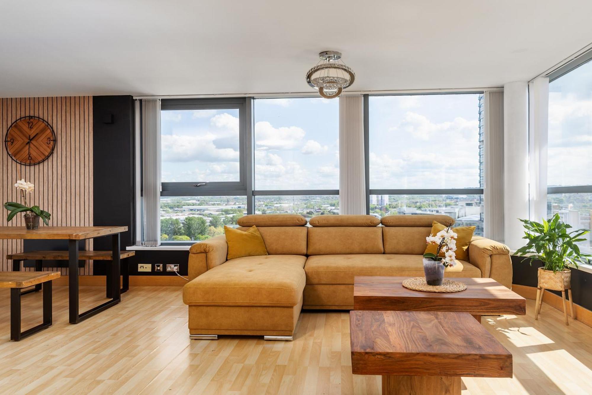 Large Central Penthouse In Leeds Leeds  Buitenkant foto