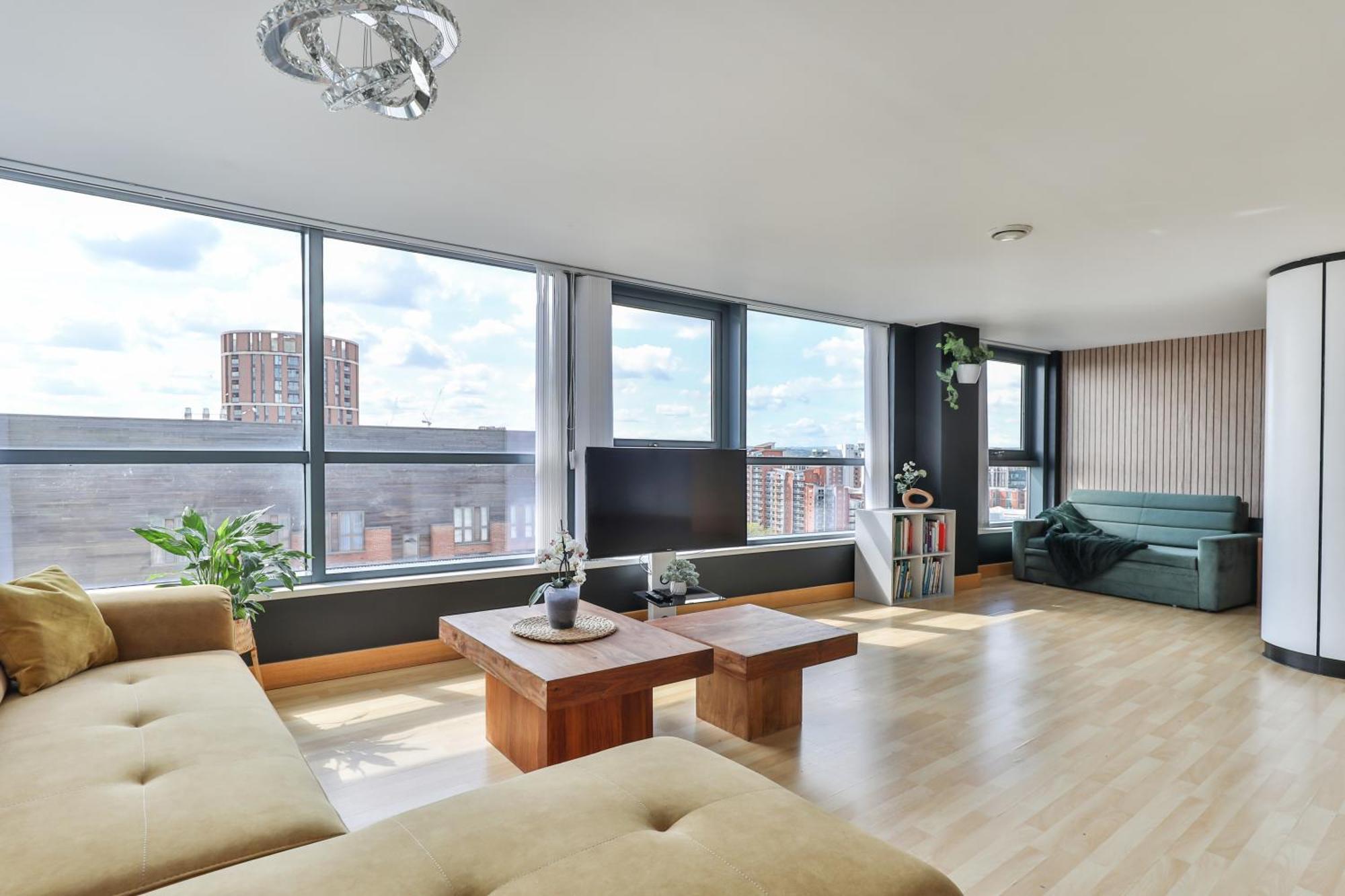 Large Central Penthouse In Leeds Leeds  Buitenkant foto