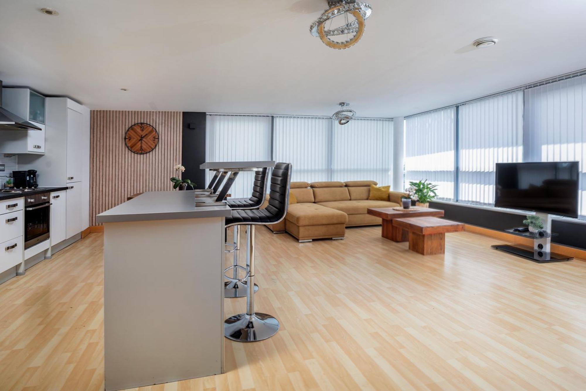 Large Central Penthouse In Leeds Leeds  Buitenkant foto